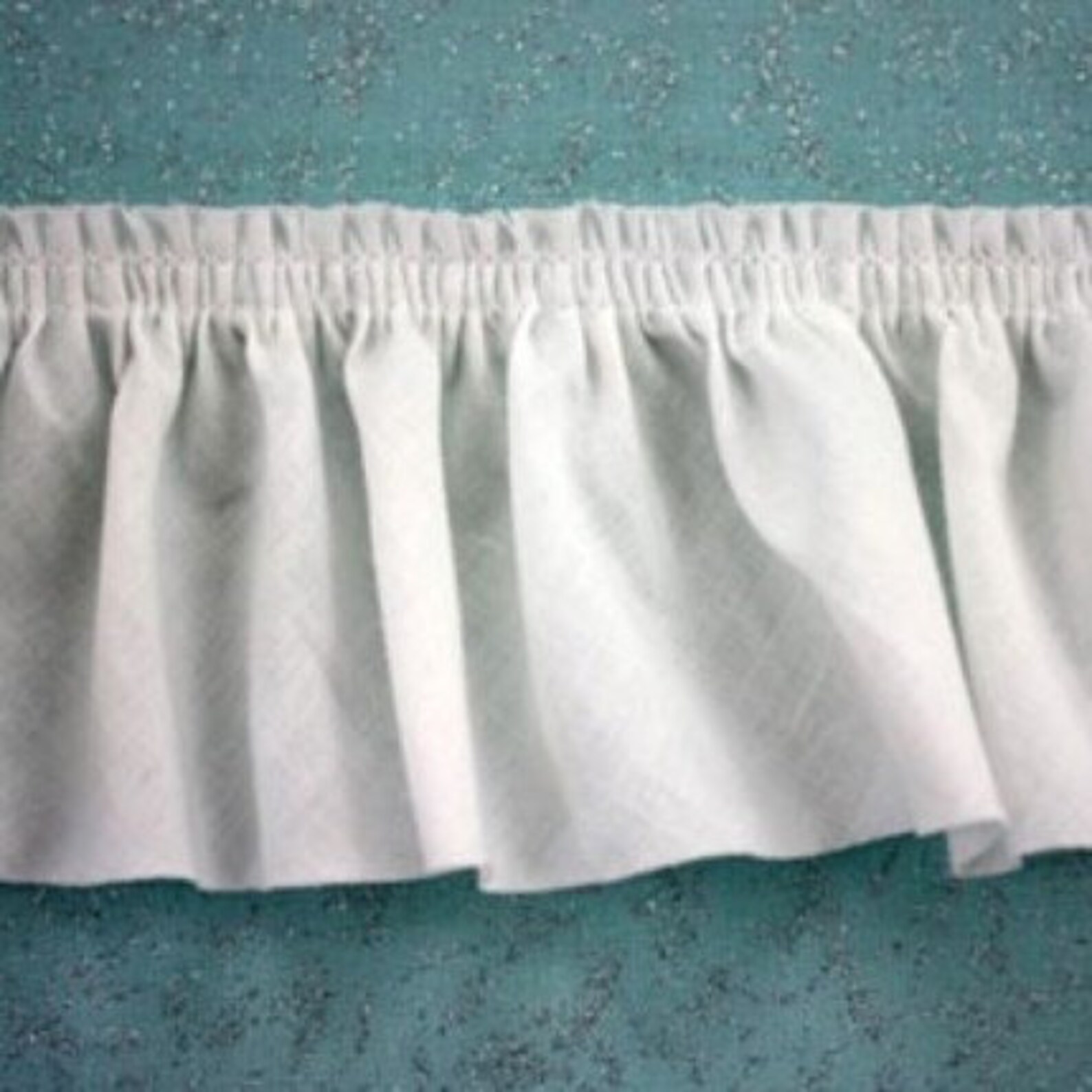 3 Inch Wide White Ruff Ruffle Cotton Fabric Trim by Michael Etsy
