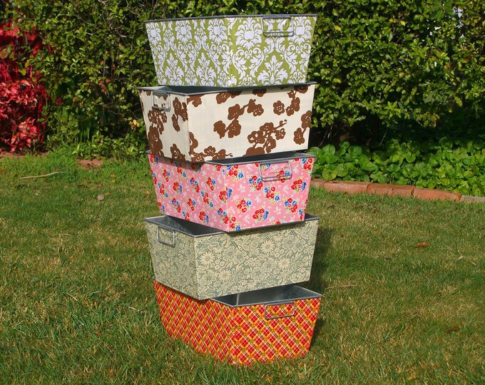 Introducing the Rectangular Galvanized Storage Bin Etsy