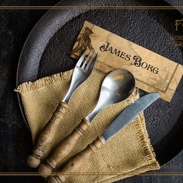 Pirate Place Card - Etsy