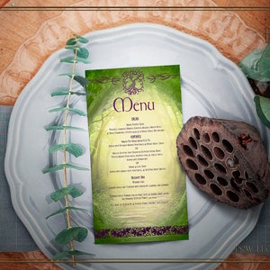 Menu na przyjęcie weselne lub specjalne okazje w Fantasy Forest