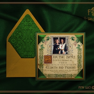 Celtic Gaelic SAVE THE DATE Card