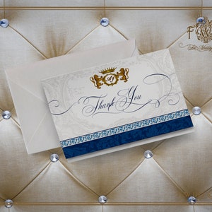 Royal Renaissance Thank You Note Cards