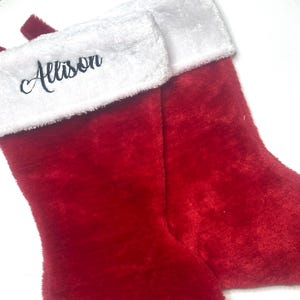 Christmas stockings, Family Stockings, Personalized Stockings, Red Christmas Stockings