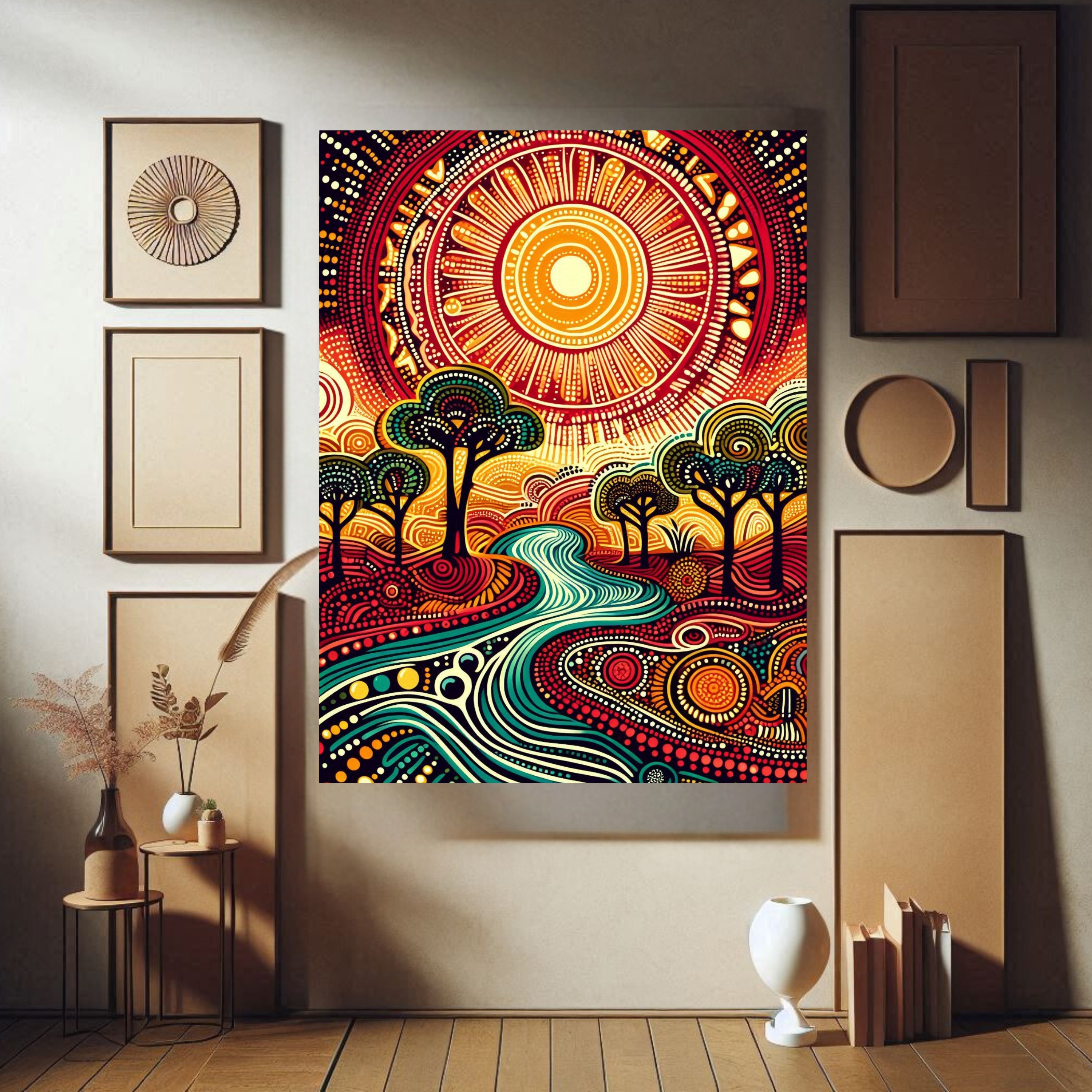 Australian dot art - Etsy 日本