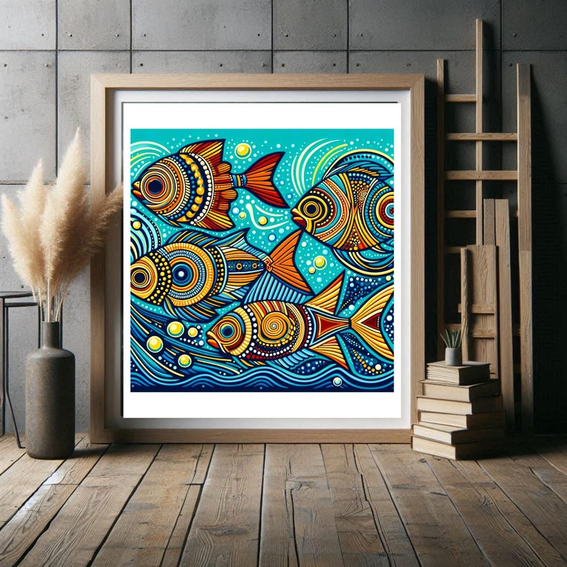Aboriginal art, wall poster, Australian dot art, Wall art poster, Wall Hanging, Original poster, fine art prints, Australia Designed, Printed art, original art, poster art, unique art, poster hanging,