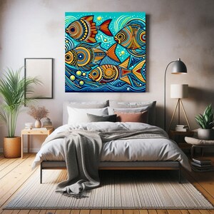 Aboriginal art, wall poster, Australian dot art, Wall art poster, Wall Hanging, Original poster, fine art prints, Australia Designed, Printed art, original art, poster art, unique art, poster hanging,