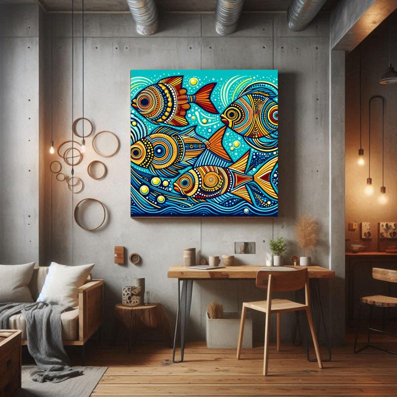 Aboriginal art, wall poster, Australian dot art, Wall art poster, Wall Hanging, Original poster, fine art prints, Australia Designed, Printed art, original art, poster art, unique art, poster hanging,