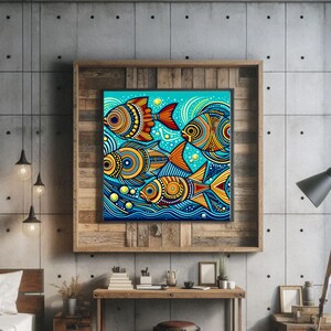 Aboriginal art, wall poster, Australian dot art, Wall art poster, Wall Hanging, Original poster, fine art prints, Australia Designed, Printed art, original art, poster art, unique art, poster hanging,