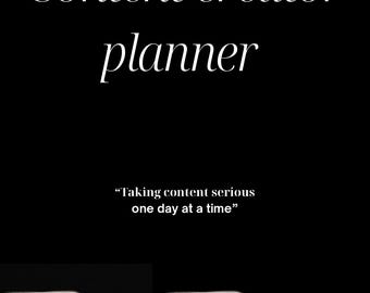 CONTENT CREATOR PLANNER