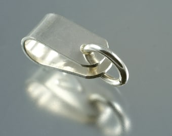 The easy peasy bail - ethical sterling silver - perfect for all jewellery makers