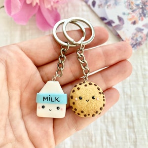 Milk cookie keychain - Etsy 日本