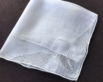 Vintage Cutwork Handkerchief