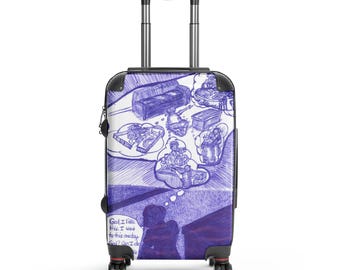 The D Dreams Inc "The Childhood Dream" Hard-shell suitcase