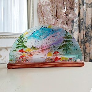 Stained Glass Nightlight Table Lamp