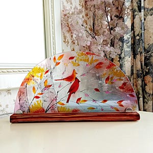 Stained Glass Nightlight Table Lamp