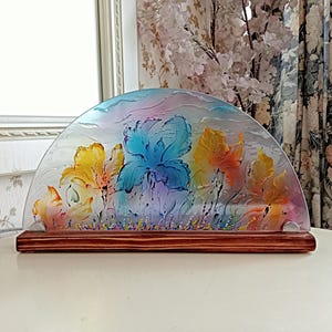 Stained Glass Nightlight Table Lamp