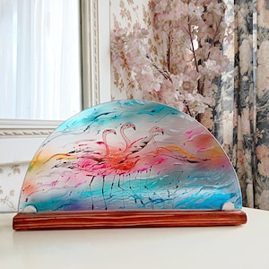 Stained Glass Nightlight Table Lamp