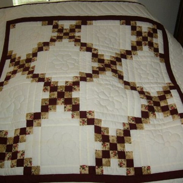 Irish Chain Crib Quilt