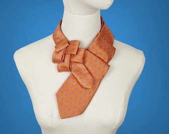 Women's Orange Flamingo Ascot Scarf - Summer Scarf