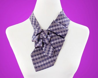 Neck Tie Scarf - Women's Tie - Unisex Scarf - Silk Ascot -  Work Wear Women - Tie Scarf.