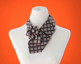 Preppy Scarf - Hipster Accessories - Women's Tie - Unique Scarf - Eco Scarf.