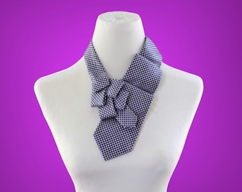 Purple Silk Scarf - Women's Tie - Spring Fashion - Unique Scarf - Sustainable Clothing.