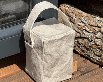 Small Door Stop Cover – Washable Paper Door Stopper to Fill