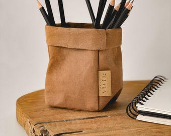 Small Washable Paper Storage Bag – Organizer for Modern Homes