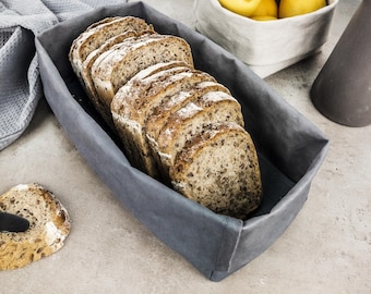 Bread Serving Basket – Washable Paper Storage for Table Decor