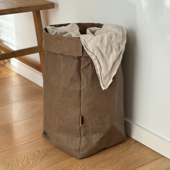 XXL Minimalist Storage Bag – Extra Large Washable Paper Organizer for Modern Home