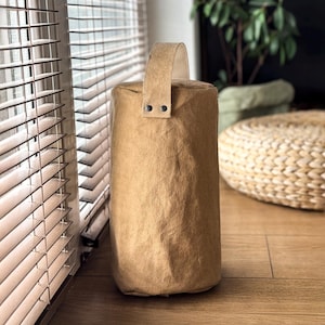 Extra Tall Washable Paper Door Stop Cover: Sustainable Unfilled Doorstop