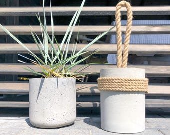 XXL Concrete Door Stopper – Modern Indoor Outdoor Doorstop