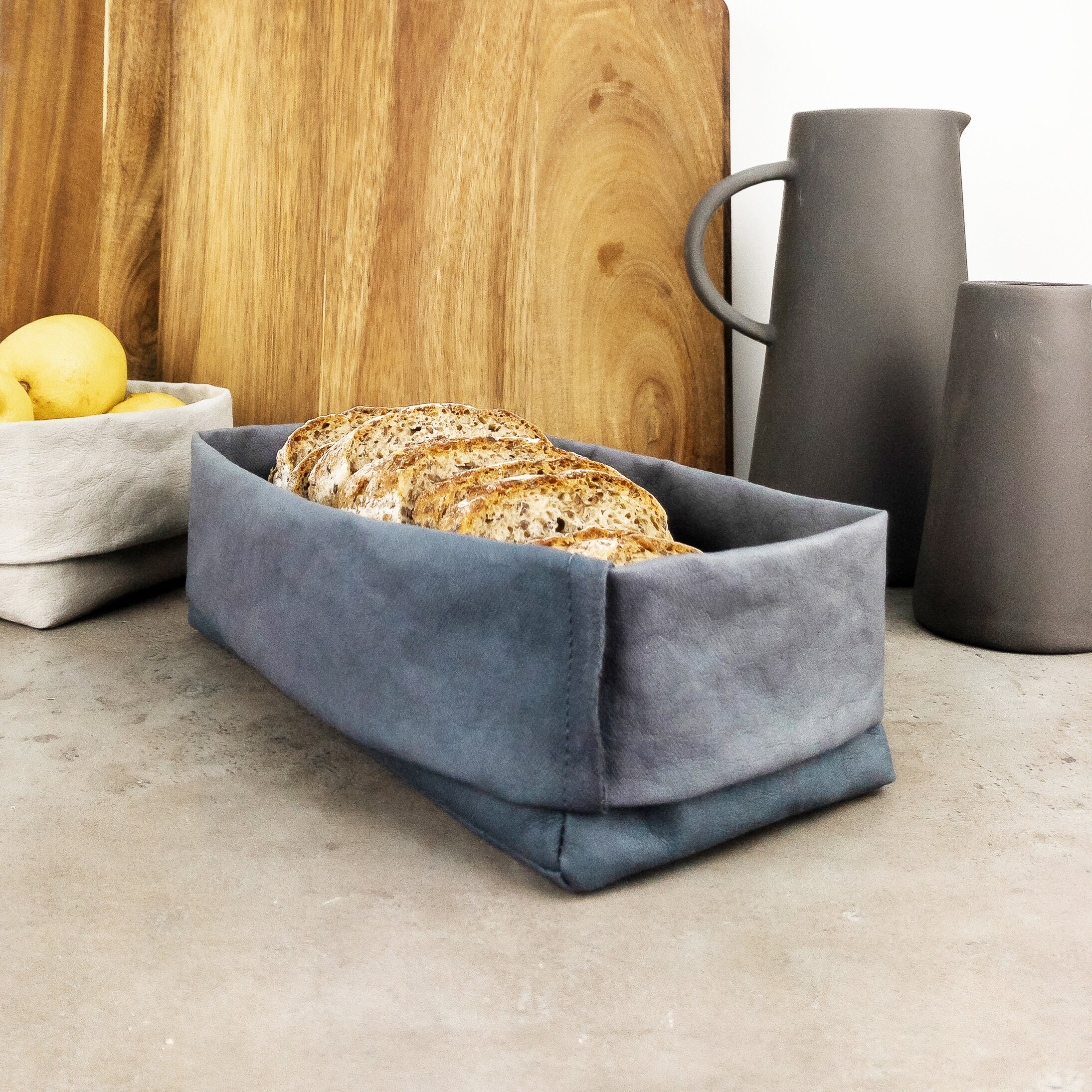 Bread Basket Storage Basket Bread Box Storage Pot Washable Etsy UK