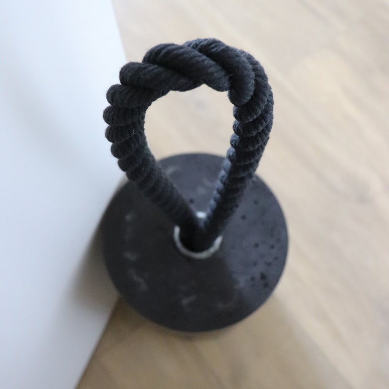 Heavy Door Stop Large Door Stopper Concrete Doorstop Porch Etsy