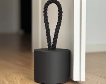 Weighted Concrete Door Stop XL – Modern Interior Weight