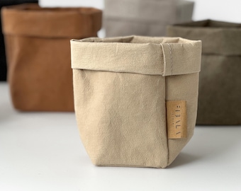 XS Washable Paper Bag – Modern Storage Organizer