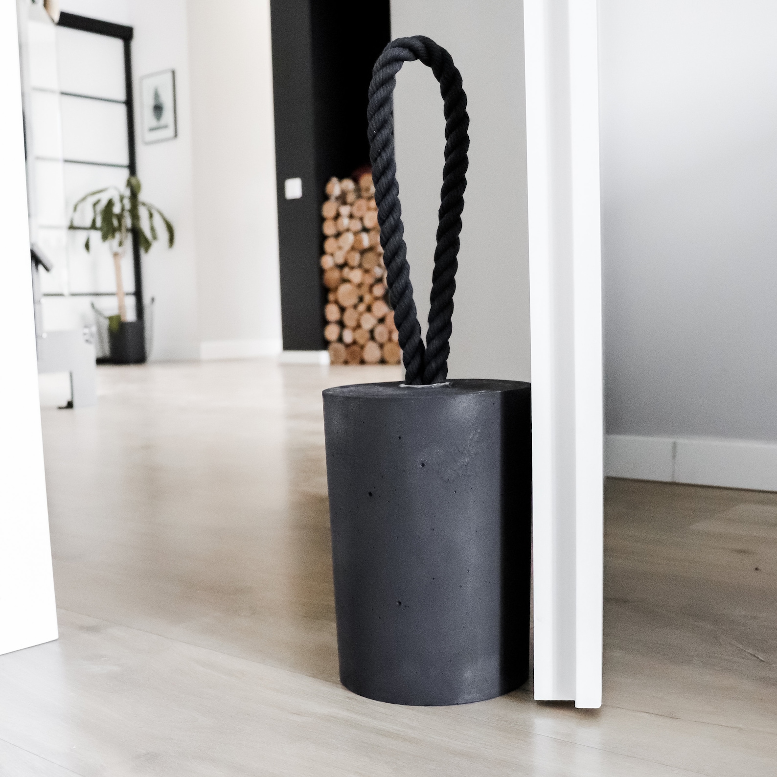 Heavy Door Stop Large Door Stopper Concrete Doorstop Porch Etsy