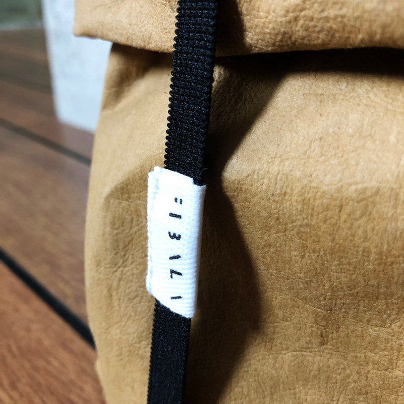 Washable Kraft Paper Bag Storage Basket for Bathroom Etsy