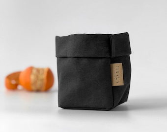 Small Washable Paper Storage Bag – Organizer for Modern Homes