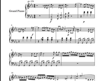 Mozart x Lava Chicken Sheet music