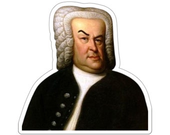 Mewing Bach Stickers