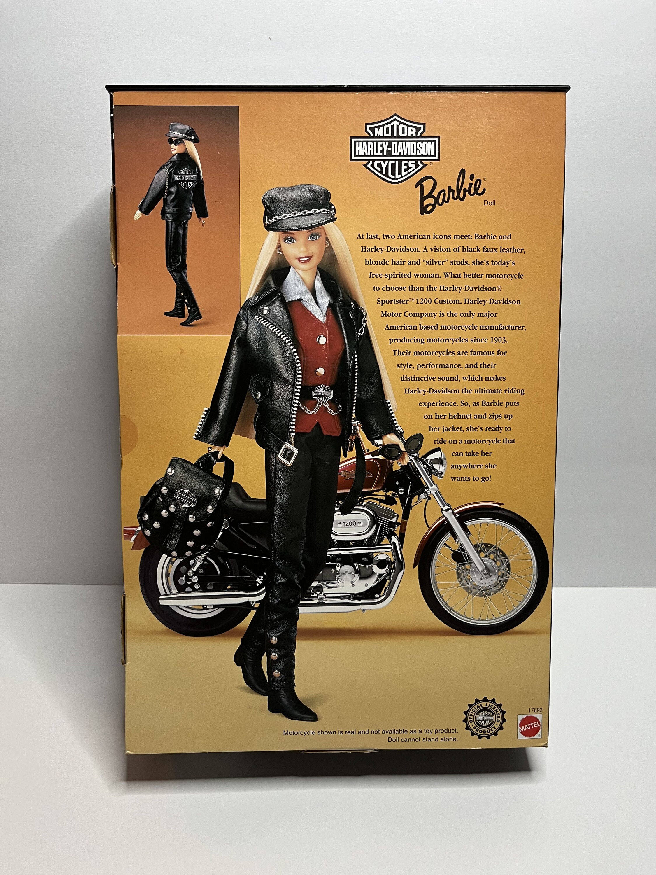 New Limited Edition Harley-davidson Barbie Doll 1997 - NFRB
