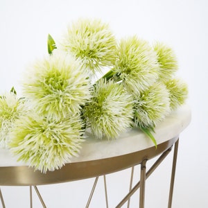 10pcs White Artificial Dandelions | Home Decorations | DIY | Faux Flowers