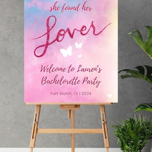 Plantillas para despedidas de soltera de Taylor Swift, carteles inspirados en amantes, decoración con diseños de descarga digital