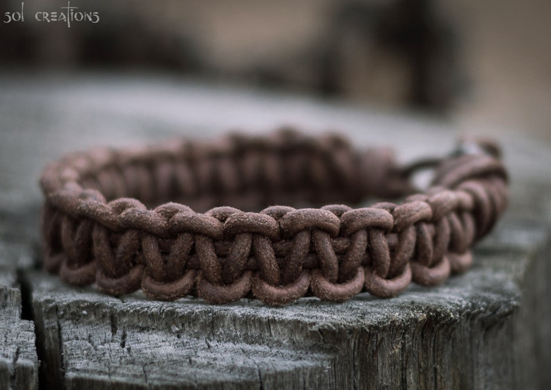 Mens Leather Bracelet Leather Paracord Bracelet Mens Leather Etsy