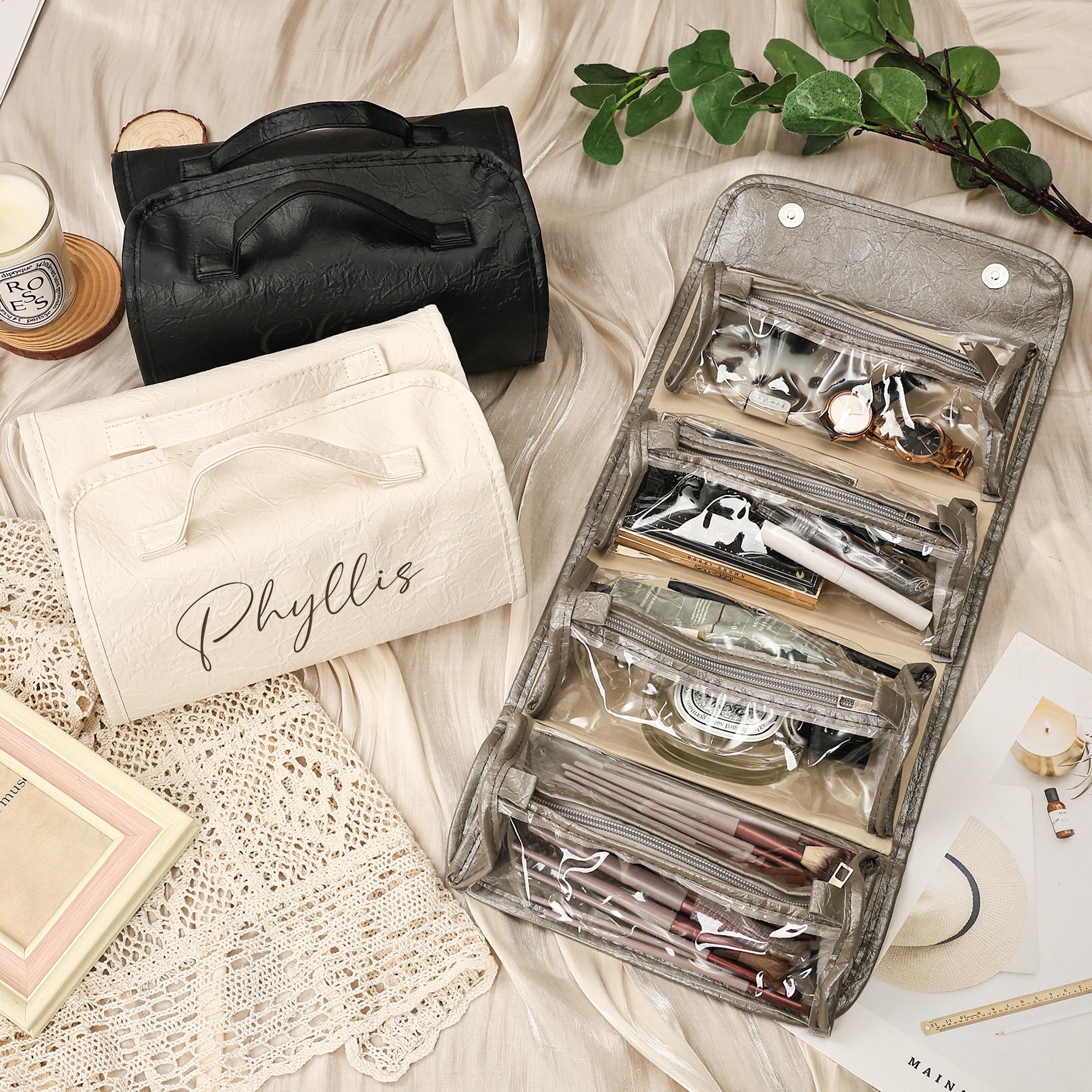 Trifold Cosmetic Bag - Etsy