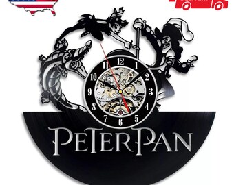 ビッグベンで揺れるピーターパン - 振り子壁掛け時計 - Etsy 日本