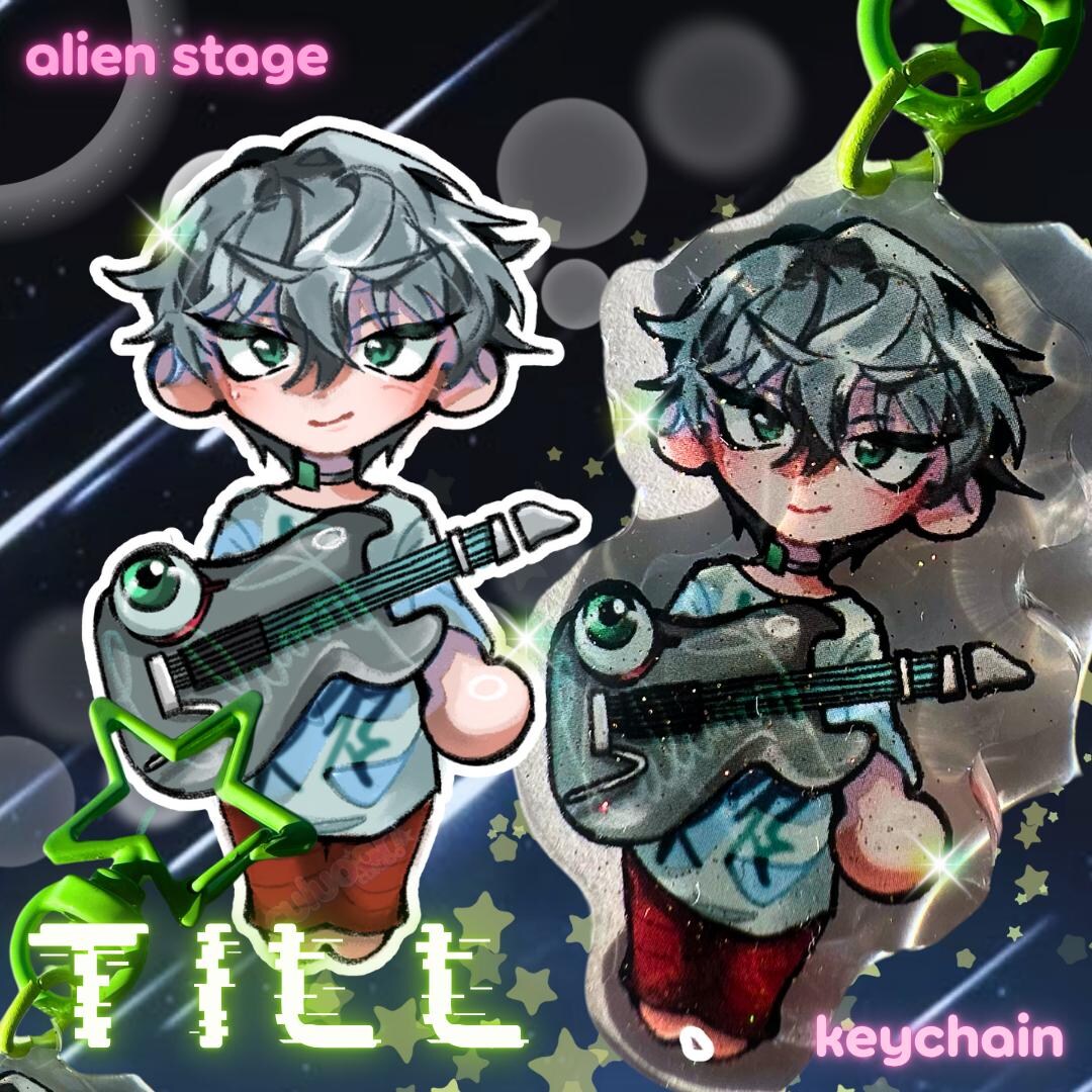 Till - Acrylic Keychain Alien Stage Fanart - Etsy