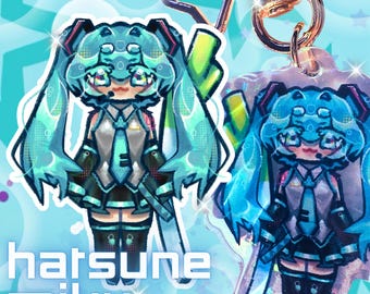 Hatsune Miku - Alien Stage Sleutelhanger Fanart