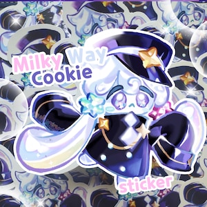 Milky Way Cookie – vinylsticker (Koekjesrun: Kingdom Fan Art)
